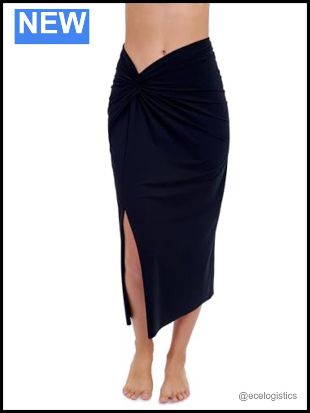 Convertible Skirt Bandeau Dress Recycled Nylon Lycra Cover-Up